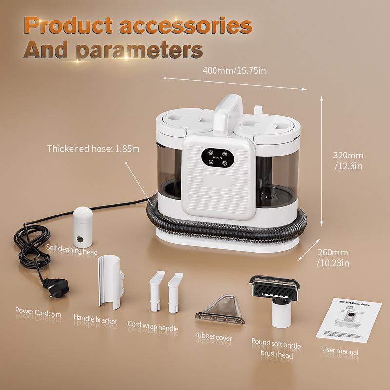 2024 Portable Carpet and Fabric Cleaning Machine
