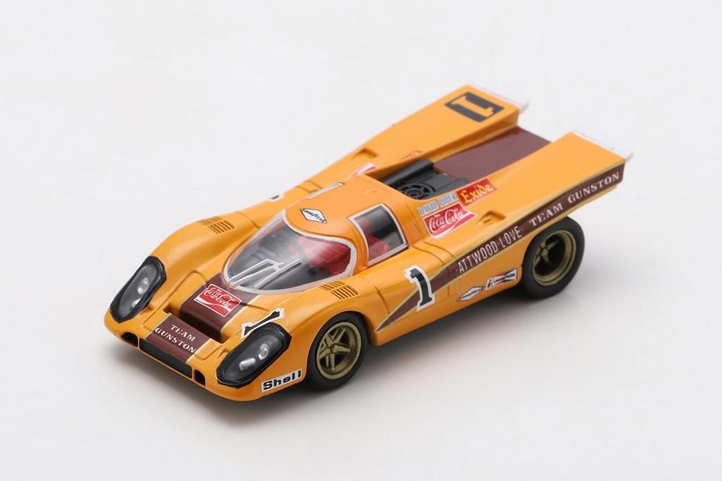 TOYEAST Sparky Scale Porsche 917K 1970 Kyalami 9H Team Gunston Diecast Model Car 1/64