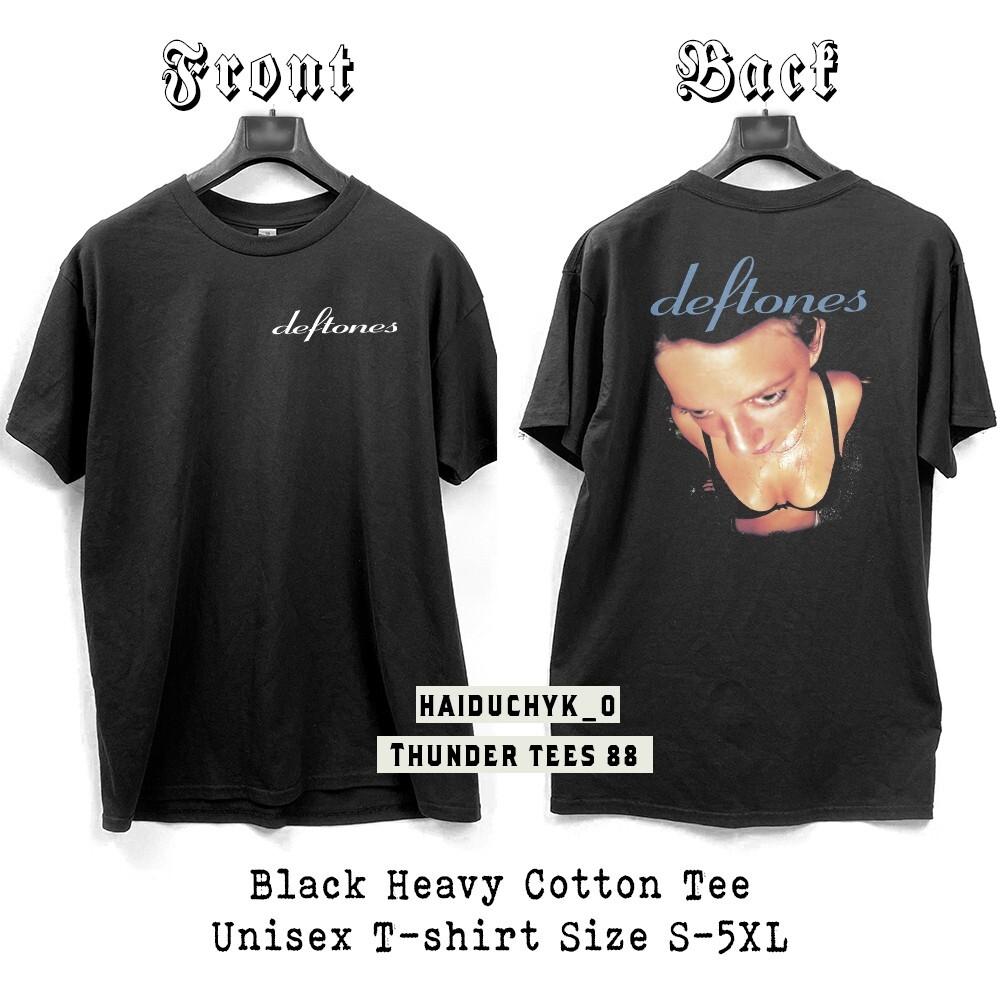 Deftones Around The Fur Album Unisex Black T-Shirt Double-Sided Print S to 5XL Unisex T-Shirt S