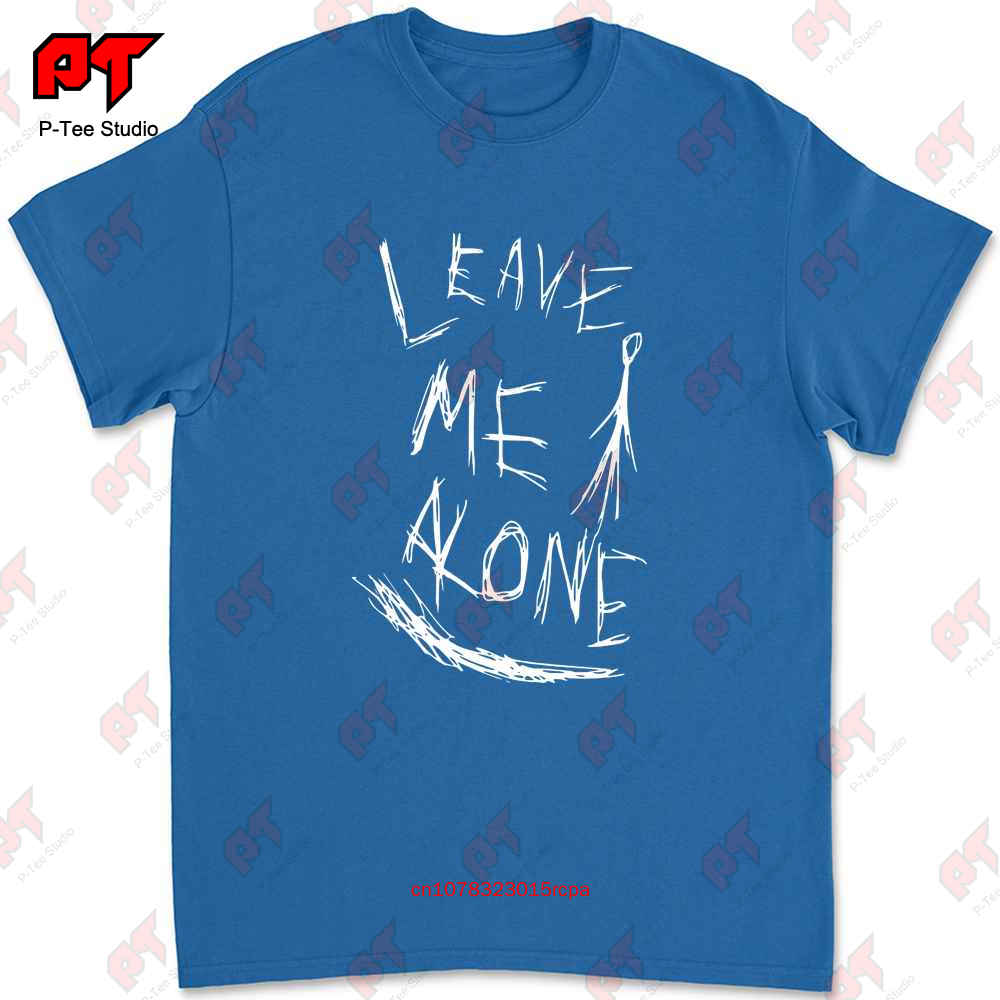 Slenderman Leave Me Alone Creepypasta Tshirt Q2BD