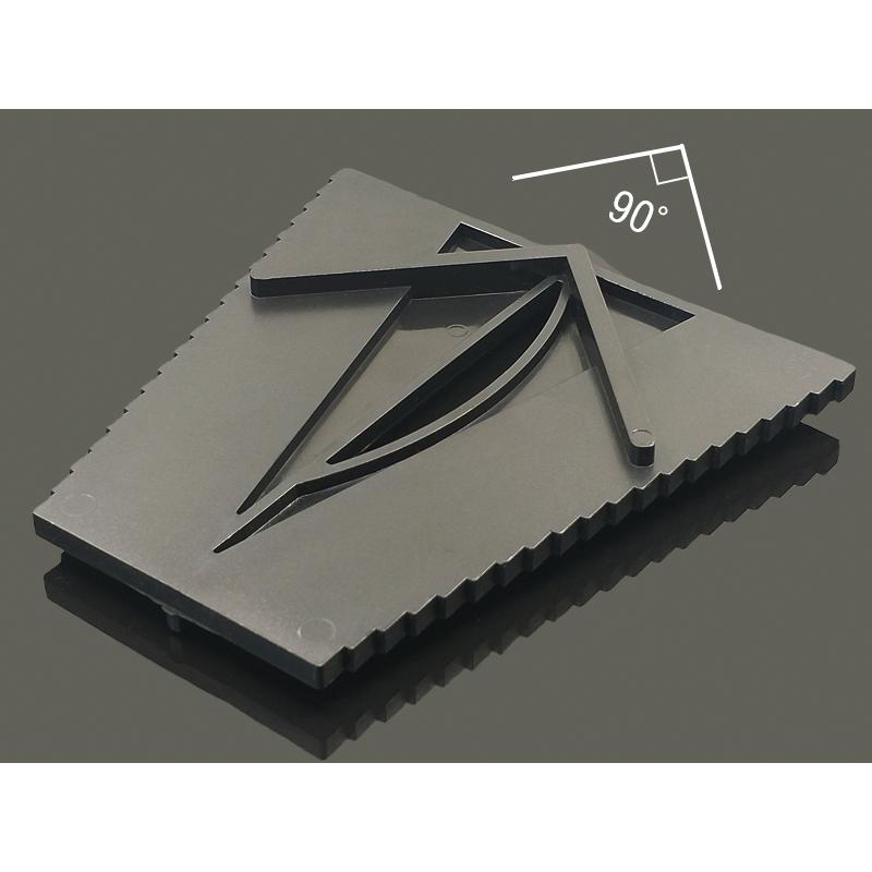 1 Adet 2 In 1 Ağaç İşleme Scribe Cetvel Merkezi Scribe, 1/8 ''ila 5'' Kare Merkezi Scribe Ölçme Aracı Plastik Inç Çizgi Ölçer