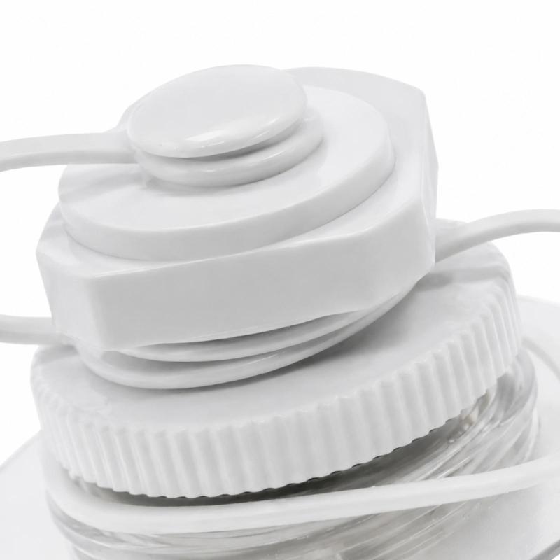 Thermoplastic Polyurethane Air Valuing 2 Pack for Inflatable Equipment with Inflation-Deflation Function, Hand-Turned Screw Connection, and Retained