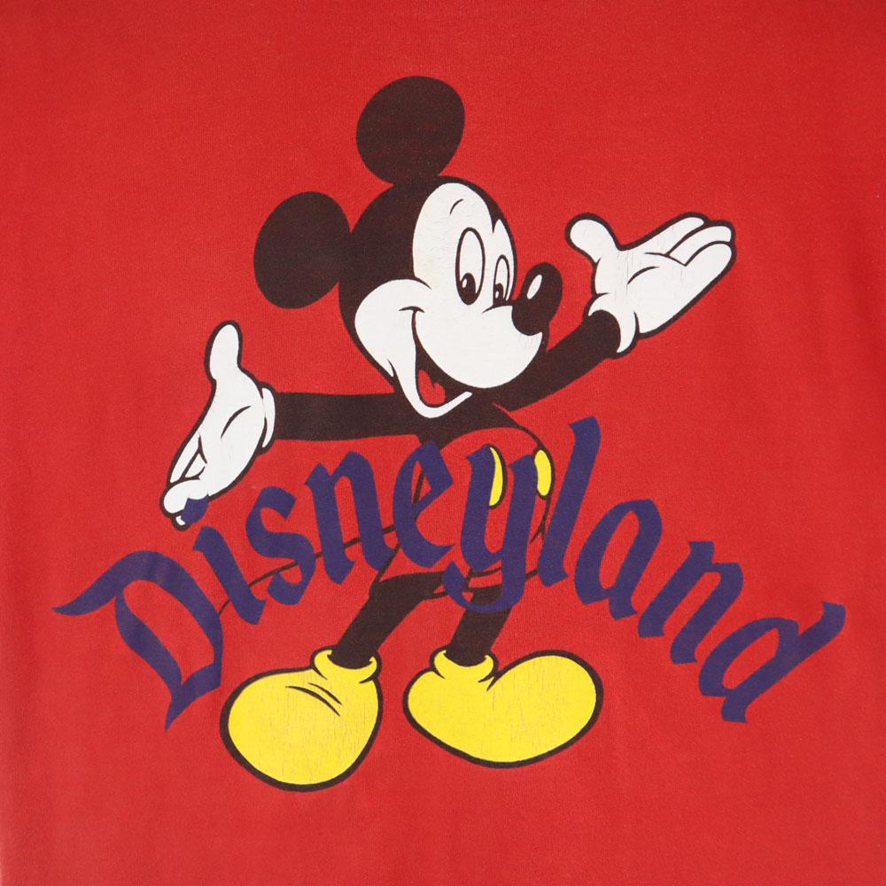 Disney 90s Made In USA Old Short Sleeve T-shirt S DESIGNS Mickey Mouse Men's Used