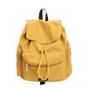 Solid Color Casual Backpack New Simple And Lightweight School Bag For Middle And High School Students Travel Backpack For Girls