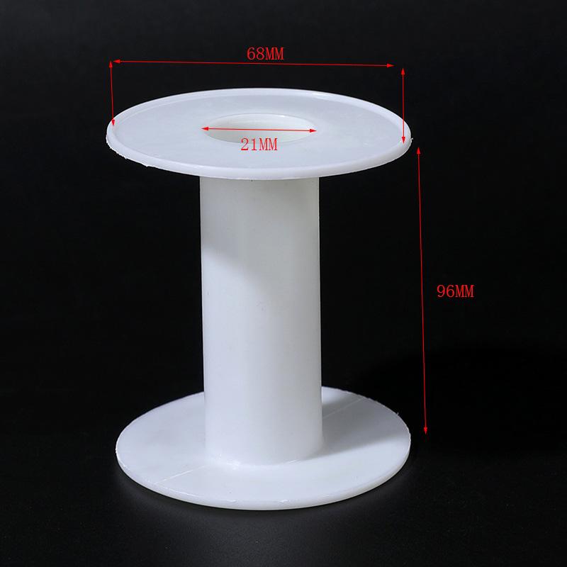 I-wheel Plastic Reel Winding Reel Empty Reel DIY100 Yard Spool White Spool