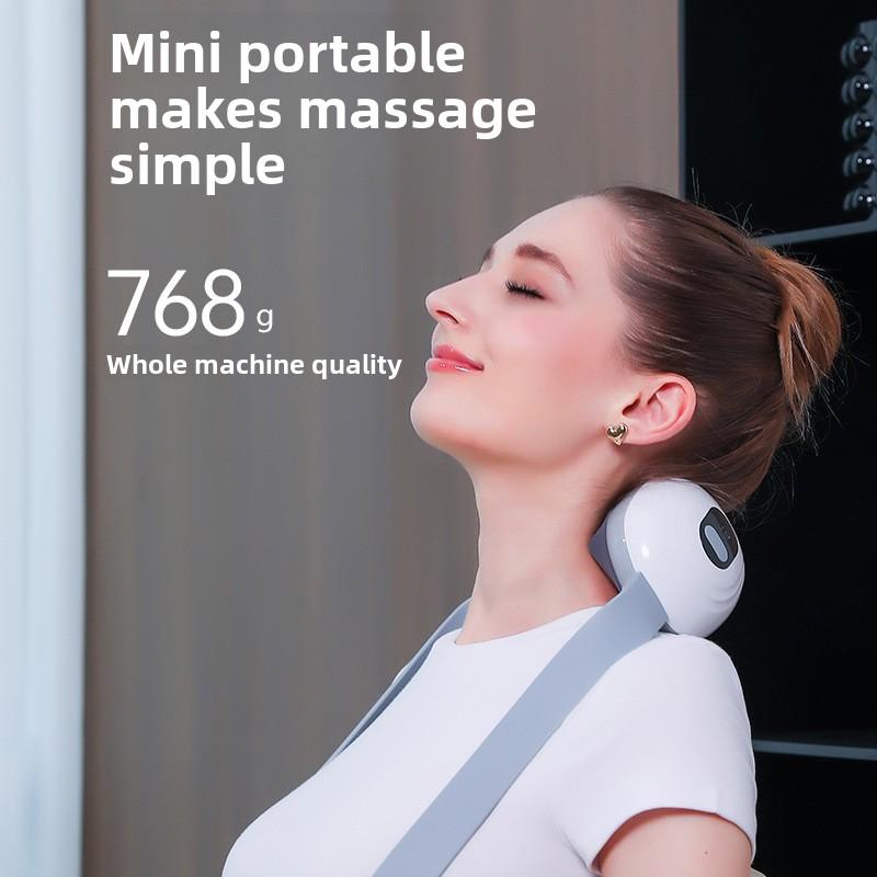 Cervical Massager Multifunctional Shoulder and Neck Trapezius Unclogging Massager Household Charging Portable Neck Massager