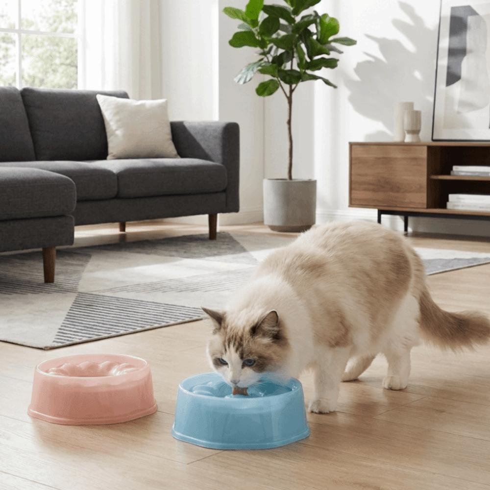 Plastic Pet Floating Water Bowl Large Capacity Pet Water Dispenser Cat Bowl for Cats and Dogs