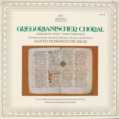 LP Record ISMAEL FERNNDEZ DE LA CUESTA CORO  Gregorianischer Choral Altspanisch 2533163 Archiv Produkti 1974 Germany Classical Used