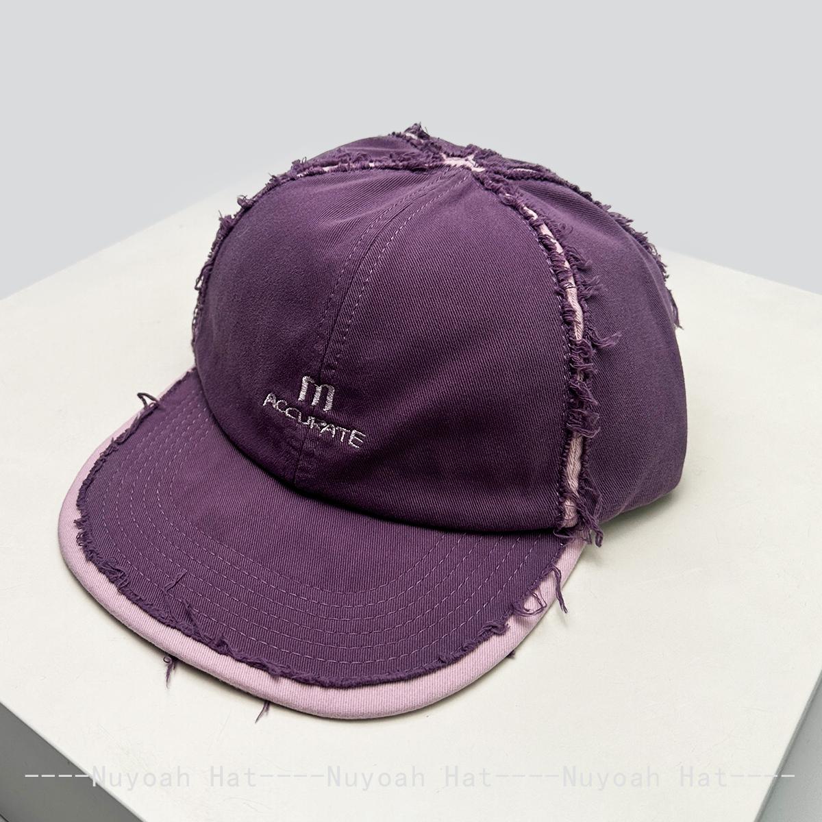 

New Men Women Korean Retro Embroidered M Letters Baseball Hats Sunshade Flat Brim Versatile Street Peaked Caps Fashion Outdoor 56-60cm