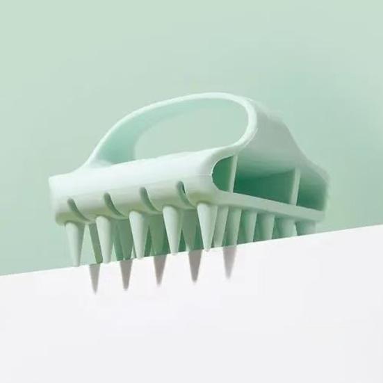 Silicone Wash Brush Relaxation Massage Promotes Hair Growth Deeply Cleans Scalp Deep Cleansing Hair Brush