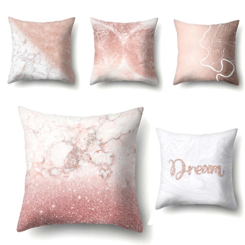 rose gold bed pillows