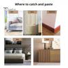 3/4-Pack Dog Scratch Door Protector Cat Anti Scratch Tape Door Panel Furniture Protector Cat Scratch Door Frame Guard for Carpet Sofa Couch Door
