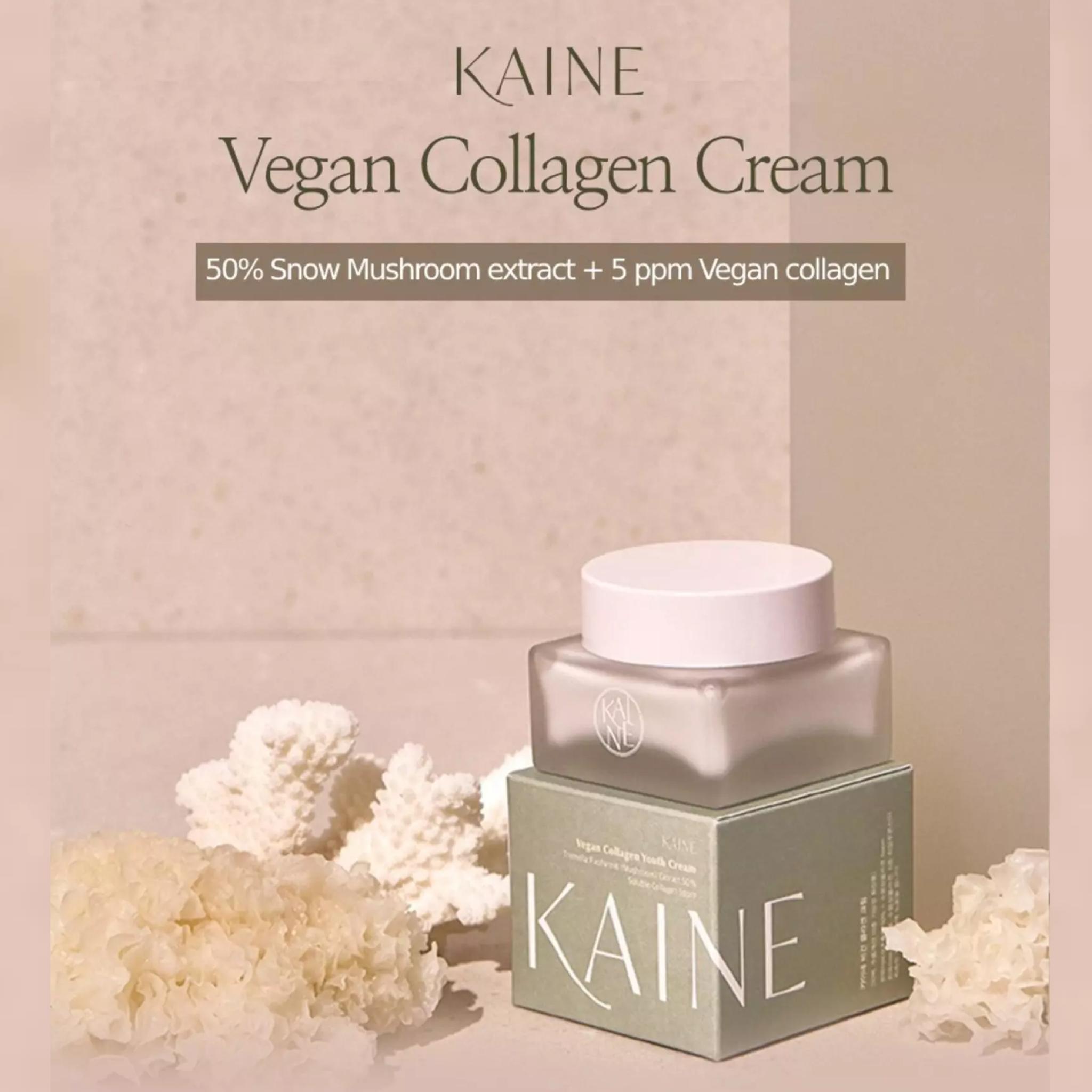 

KAINE Vegan Collagen Youth Cream Niacinamide 2%+Collagen 5ppm+Grib Extract 50ml / 1,69 fl. унцій Cream 50ml