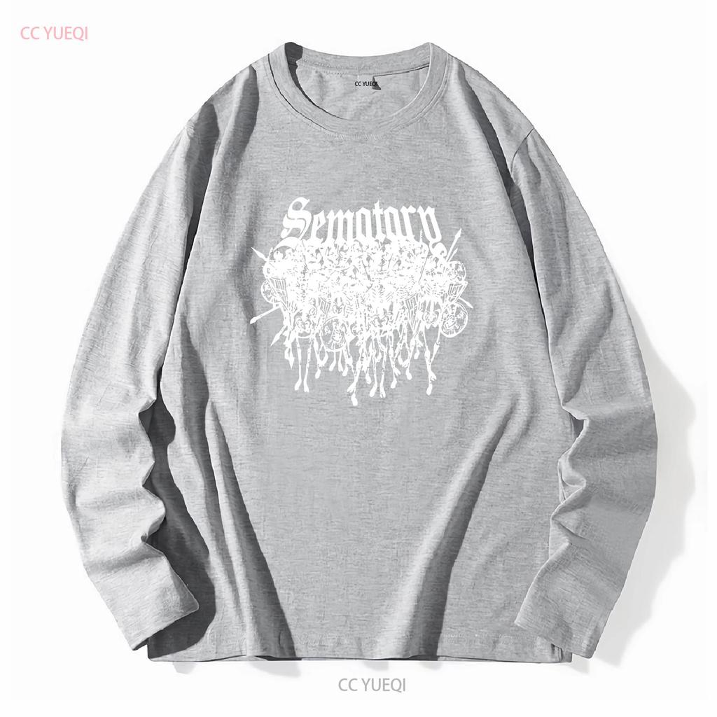 Haunted Mound Sematary Skellingtons Album Tour Merch Maglietta Tutte le Taglie manica lunga o corta vintage Lavata Leggermente uomo