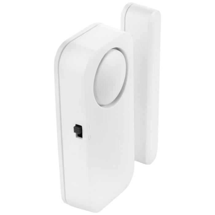 Smartwares Alarme Pour Porte / Fenêtre SMA-40251 Blanc Jeu De 2 90 dB SMA-40251