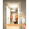 Rechargeable Ceiling Light with Switch, Wireless Closet Lights, Multicolor | No More Motion Sensor Guesswork – You Decide Every ON/OFF