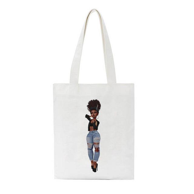Sexy Explosion Head Fashion Girl Crossbody Bag 2020 New Shoulder Canvas Bags Casual Large Handbag Cartoon Retro Women Bag Purse