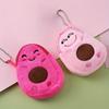 Funny Cartoon Avocado Shaped Purse, Plush Coin Purse, Portable Storage Pouch