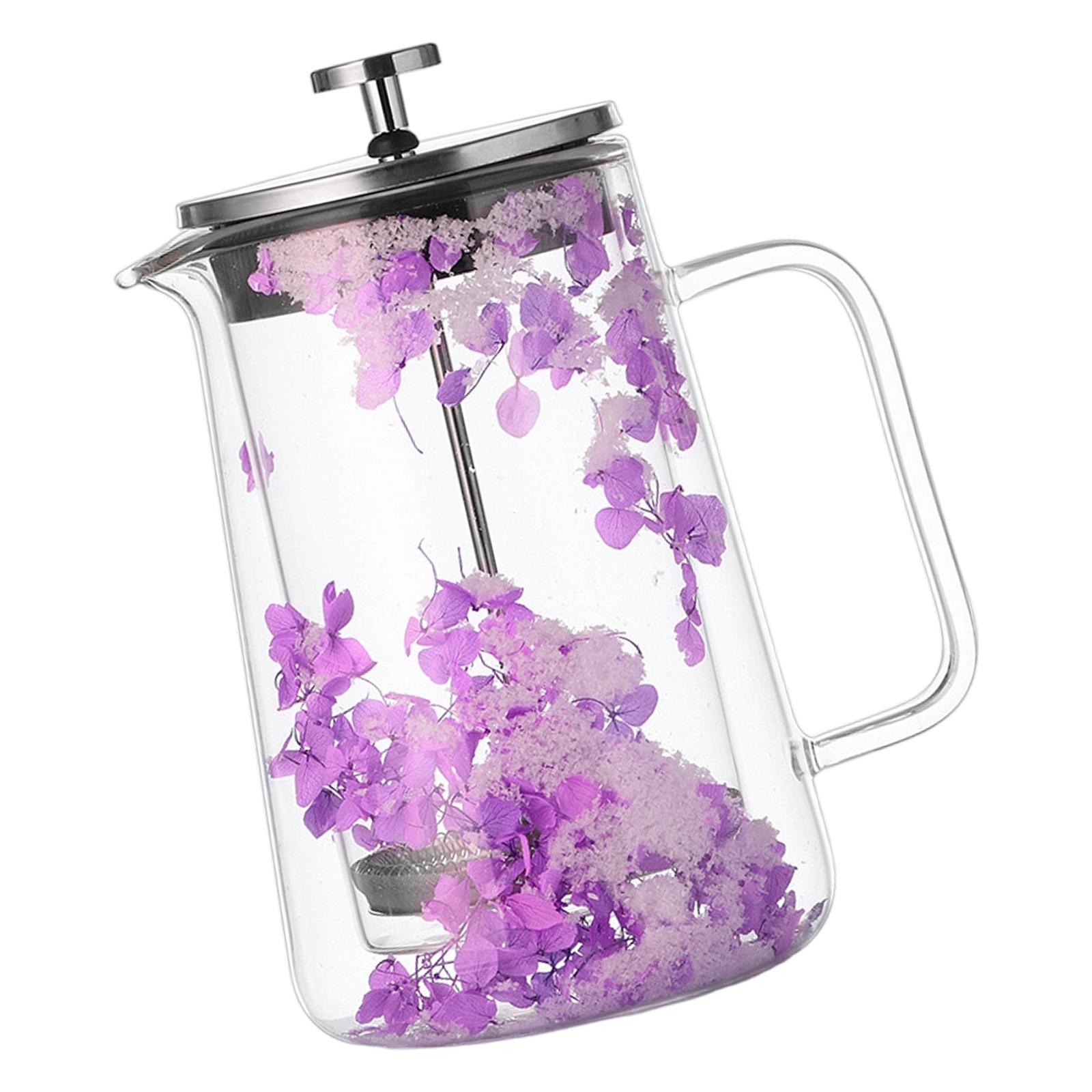 650ML French Press Coffee Maker with Double Wall Glass Thermals Protections Suitable for Coffee Dried Flower