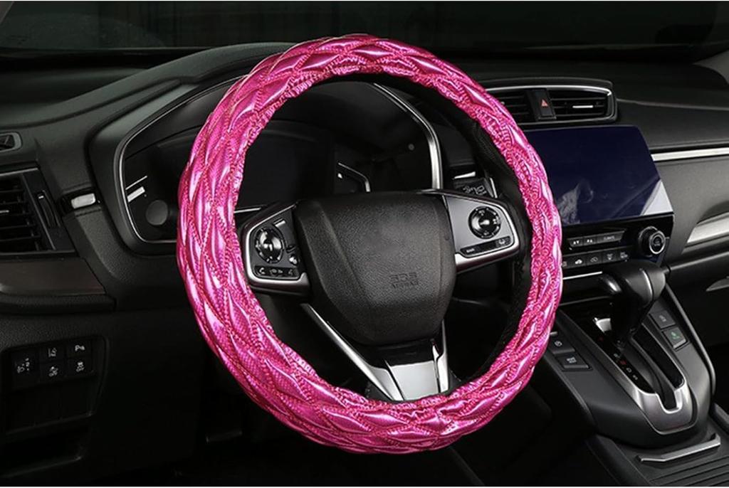Lenkradbezug, Lenkradhülle, Kleinfahrzeuge, Normales Auto, Usw., Emaille-Stil, Steppung, Lenkung