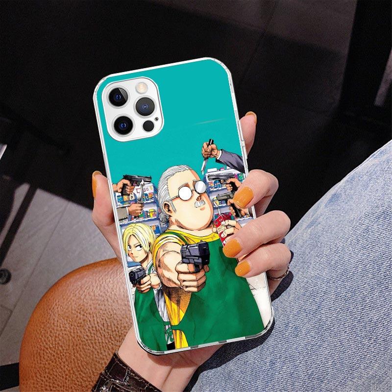 S-Sakamoto Days Phone Case For iPhone 17 Air 16 Pro Max 16E 15 + 14 Plus 11 12 13 Mini 7 8 SE Gift Print Cover Fundas
