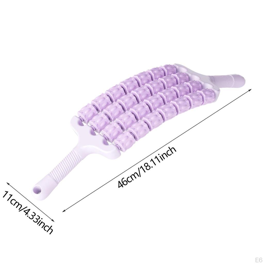 Massage Roller Sticks Anti Slip Handle Lightweight Massages Tool for Fitness