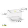 ZhiShi Kitchen Refrigerator Sealed Food Storage Containers