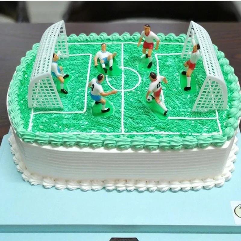 9 Stück/Set Fußball Basketball Kinder Cupcake Dekoration Kuchen Topper Alles Gute zum Geburtstag Baby Kinder Party Dekoration Partyzubehör