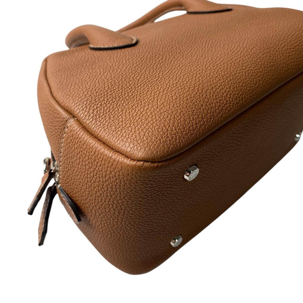 Used Shoulder Bag Brown Leather Women