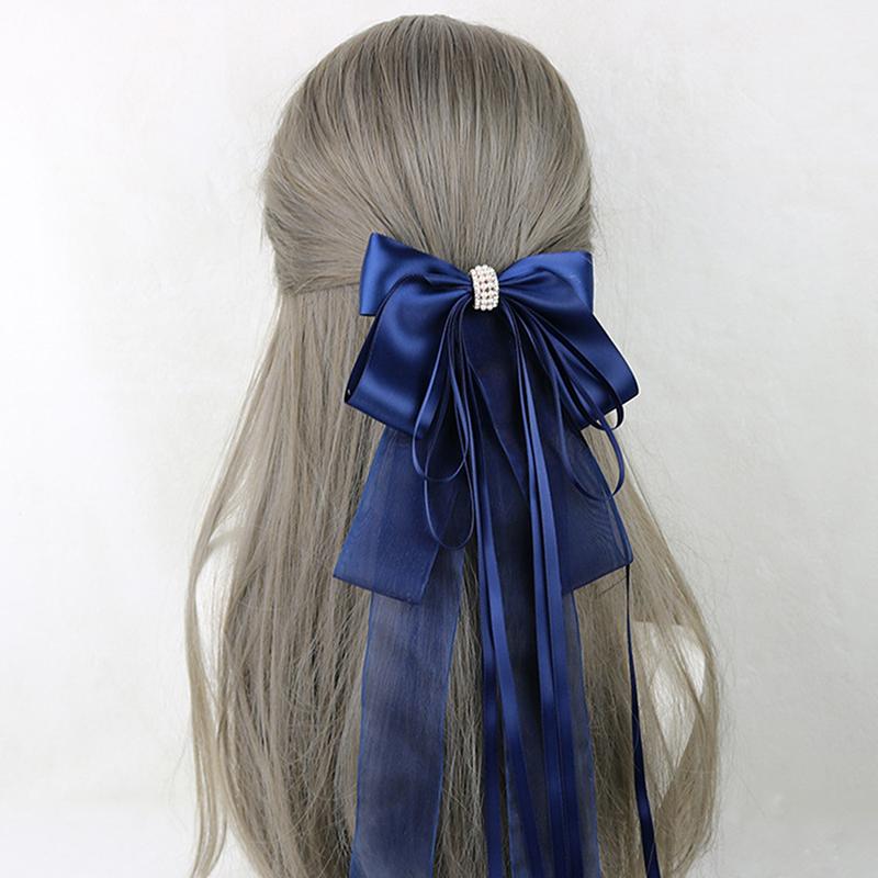 1 Stück Maid Prinzessin Lolita Spitze Schleife Haarnadel Haarspange Stirnband Cosplay