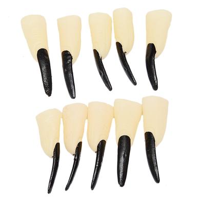 10pcs Halloween Zombie Fingertips Nail Prop Witch Decoration Party Nail Ornament