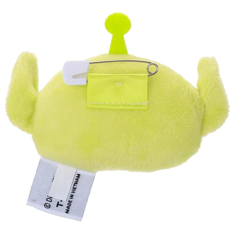 Takara Tomy Arts Pixar Character Toy Story 5 Plush Badge - Alien (Height: Approx. 8.5cm)