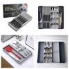 3-in-1 Großer Schubladen-Organizer für Messer und Gabel, Löffel- und Gabel-Organizer, Küchenbesteckständer, Schubladen-Organizer-Box