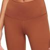 Nike Solid Color Logo High-Waist Fitness Leggings Women Bottoms Caramel DM7024-246