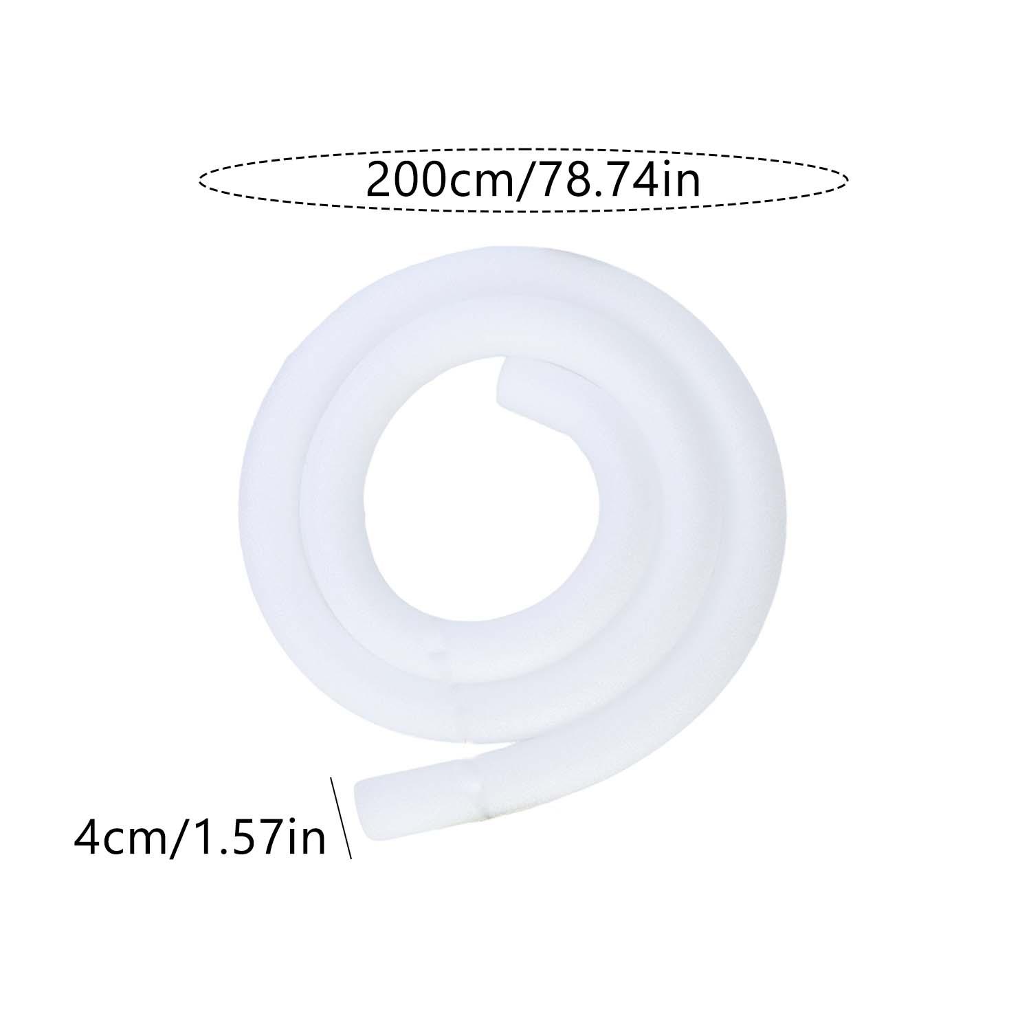 

10/2M Reusable Foam Rod Pearl Cotton Tube Wedding Party Arch DIY Flower Arrangement Foldable Solid Cylindrical Floral Sticks 2M