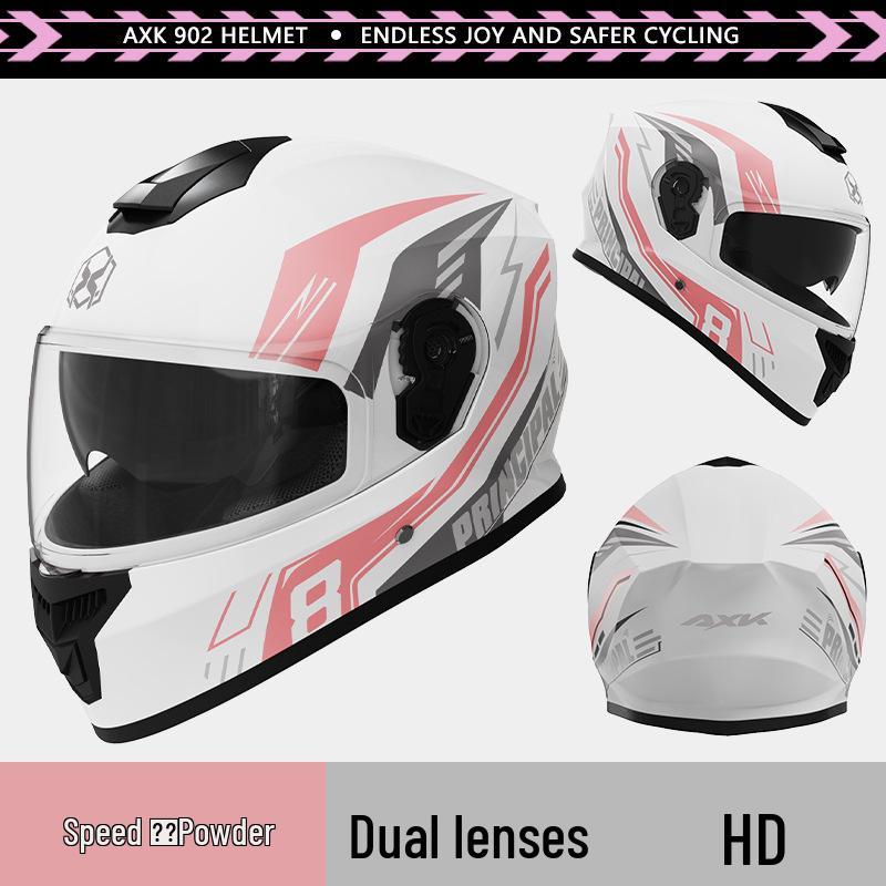 Men's and Women's Winter Full-Face Anti-Fog Motorcycle Helmet