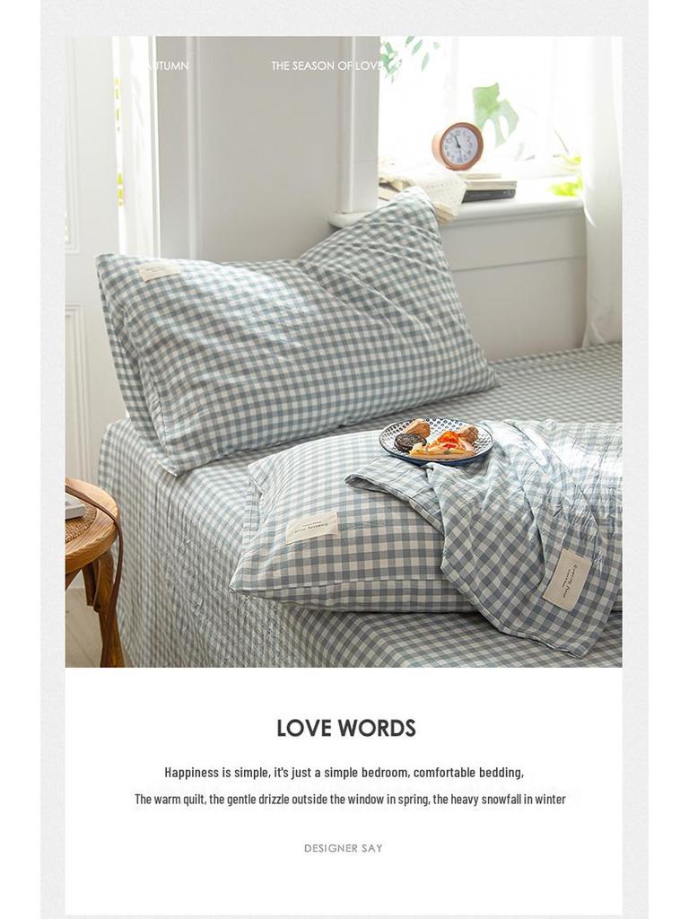 Set of Two 100% Cotton Pillowcases, Children's Size 40x60, Small Size Option 30x50