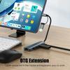 USB-C Hub Multiport Adapter USB-A RJ45 Gigabit Ethernet Docking Station for MacBook Pro USB 3.0 5 Ports in Stock