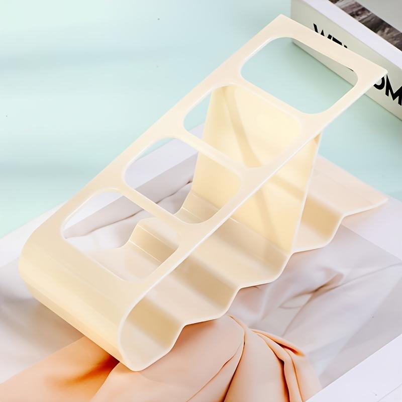 

1 шт. Черный пластиковый потолочный держатель для пульта дистанционного управления, Многофункциональная акцентная полка, Без золотых трубок, Современный аксессуар для организации дома, Полезные стойки белый