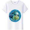 Casual Monsters, Inc. T-Shirt White Female TShirt James -P- Sullivan Funny Mr.Q Graphic Tees Aesthetic Clothing Unisex