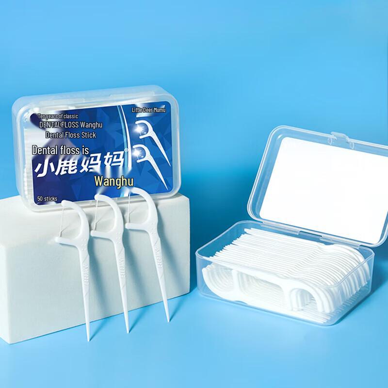 FAWN MUM Ultra-fine Floss Picks, 3-Pack