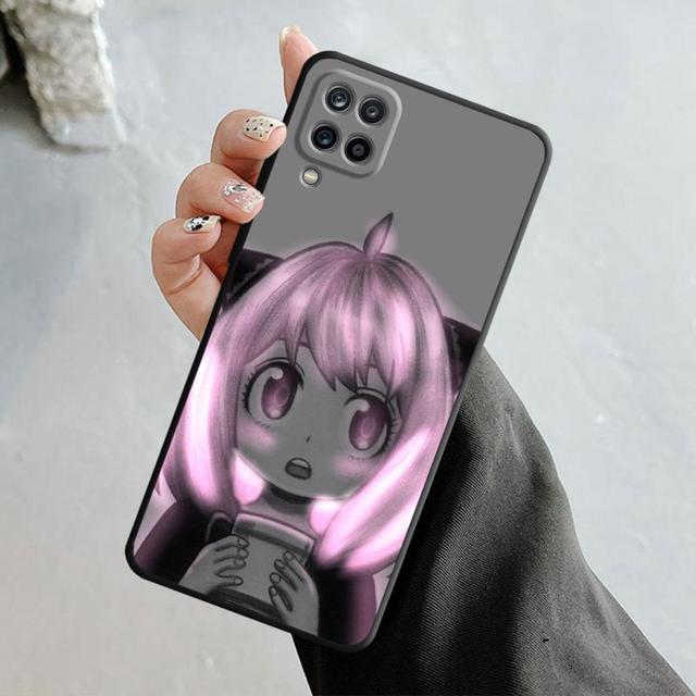 Spy X Family Anya Bright Hair Loid Yor Phone Case For Samsung Galaxy A70 A70s A50 A30s A04s A20s A20e A02 A02s A03 A42 M31 M13
