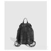 Large-capacity Double-shoulder Backpack, Washable Denim, Retro Niche Design Women's Bag
