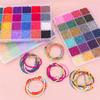Yiwu 24 Farben 3mm Mix Saatperlen Set 12000 Stück pro Box für DIY Schmuck Perlen Halskette Armband Ohrring Herstellung Set