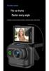 Ultra-Clear Sports Camera with Flip-Out Display and Magnetic Mount for Outdoor Recording