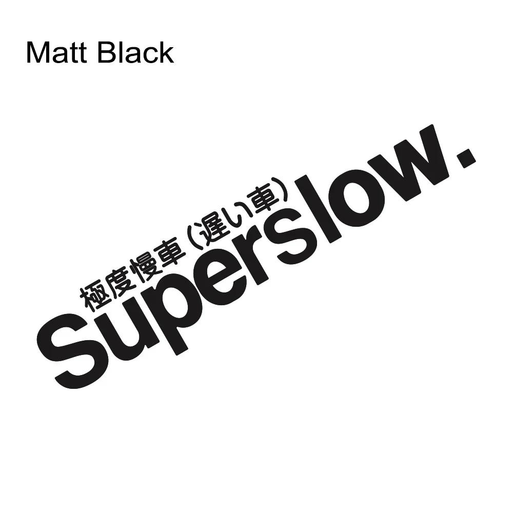 1Pcs Superslow Motorcycle Personalized Stickers Decoration Waterproof Oilproof Motorbike Tape Decal Moto Universal Accessories