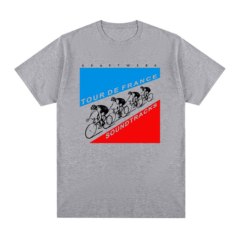 Kraftwerk Music T-shirt Autobahn German Electronic Band fashion Harajuku Cotton Men T shirt New TEE TSHIRT Womens Tops S