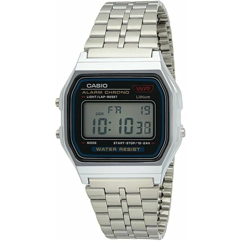Casio A159WA-N1DF Silver Analog Watch Imported