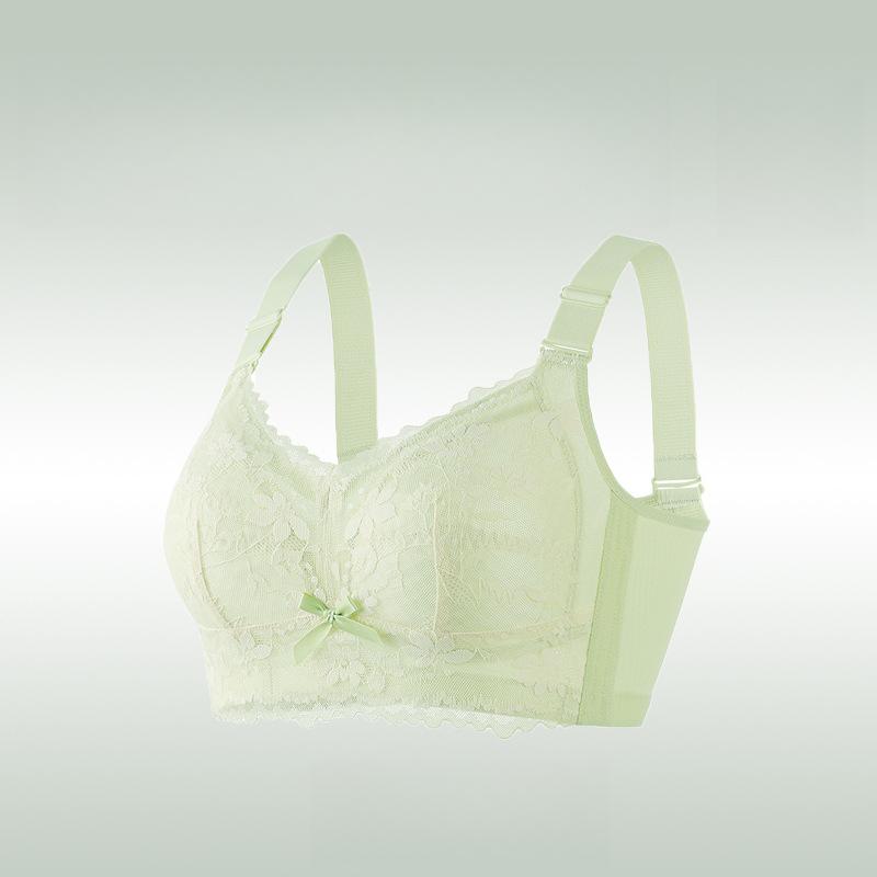 Lingerie Women's Full-cup Thin Adjustable Large-sized Bra Breast Retraction Anti-sagging Bra Push Up Bra