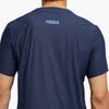 HOKA One One T Shirts Men's Midnight Blue Crew Neck Moderate Straight Fit 1175771-MDNB